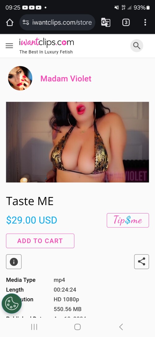 Madam violet/ surrenderandsubmit