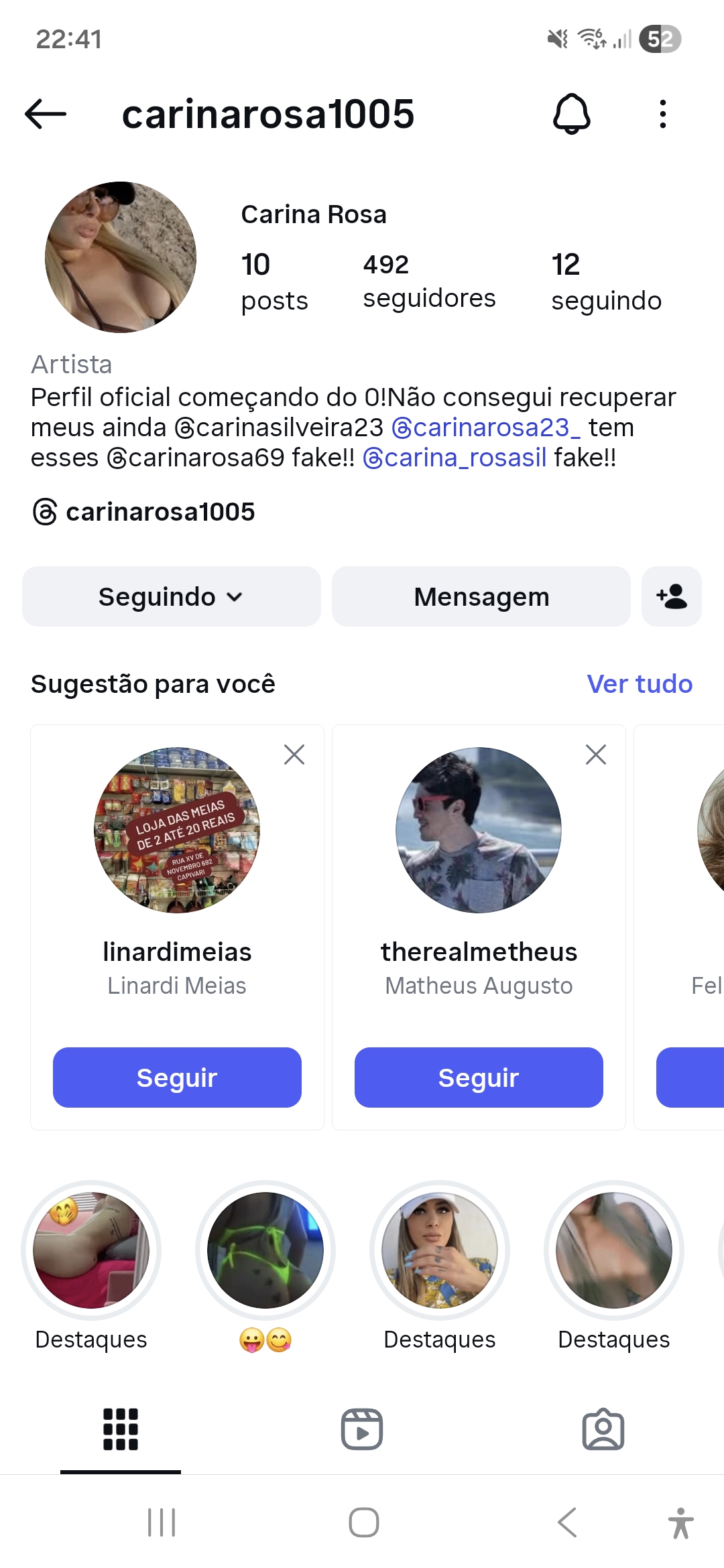 Carina R0sa / carinasilveira23