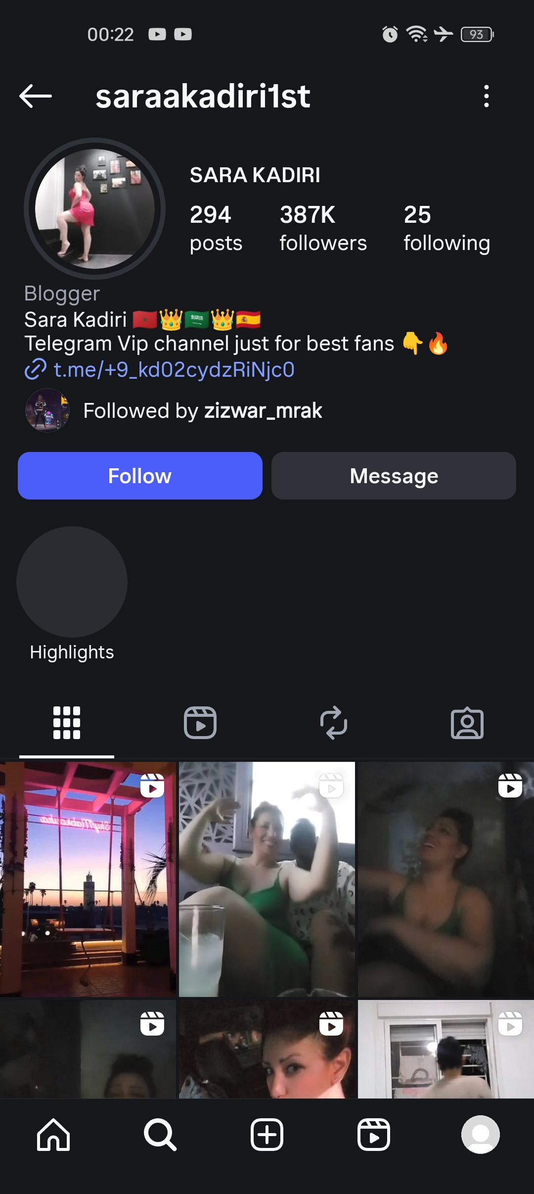 Farah Lebanese dancer