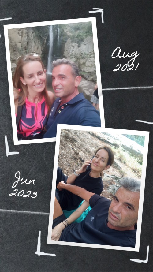 Caline Zeaiter before Sex after (5)