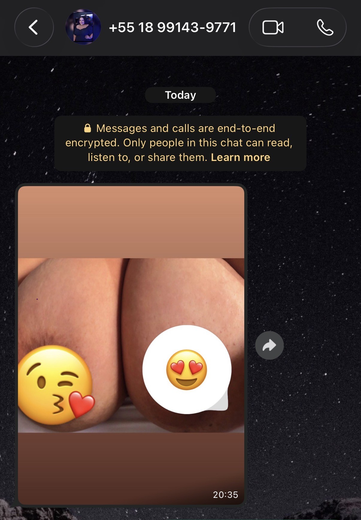 Vendo conteúdo da namorada no WhatsApp!