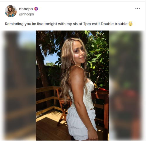 Nhooph Aliyah LIVE with sis