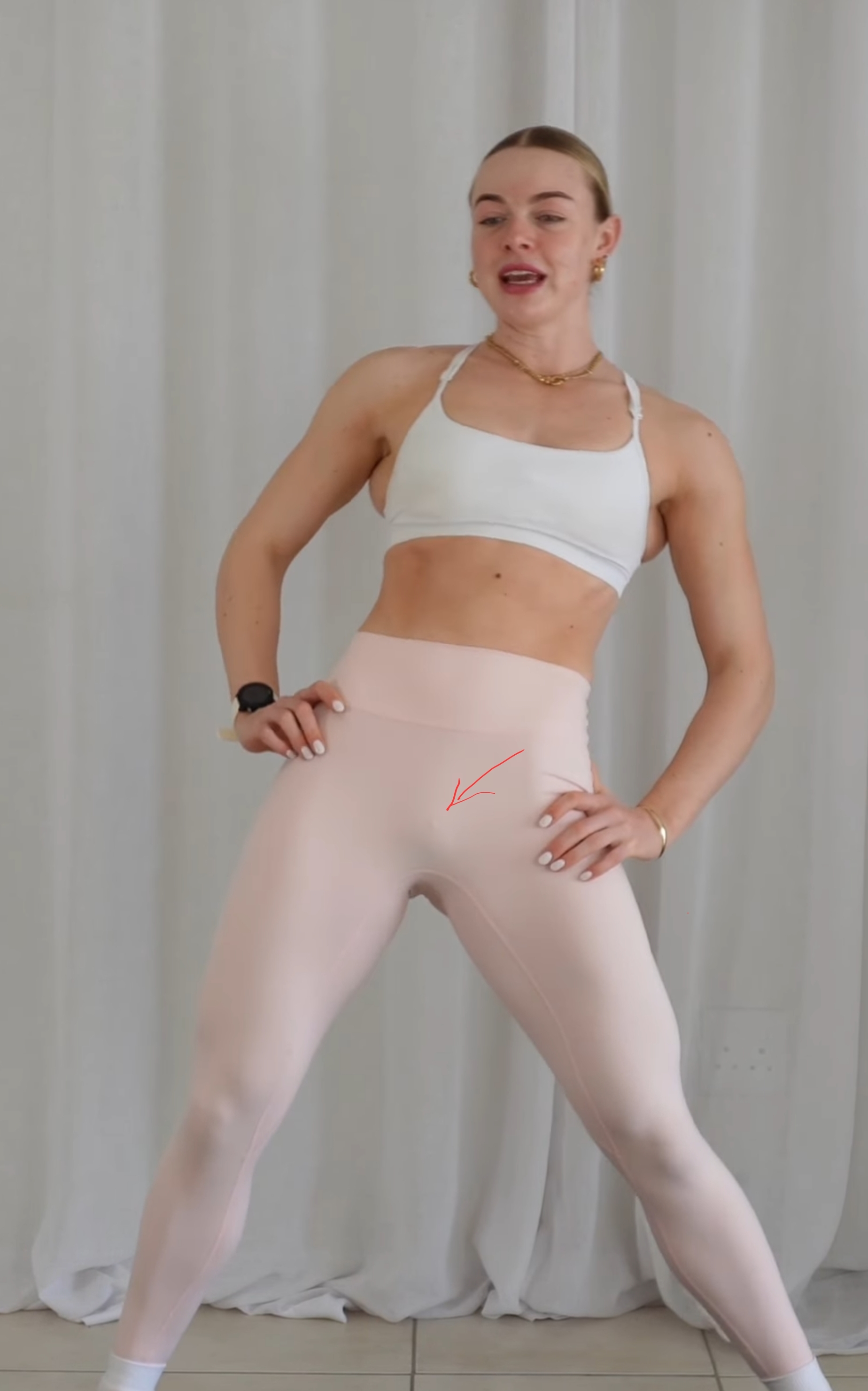 Pussy Lips and Cameltoes on Youtube.