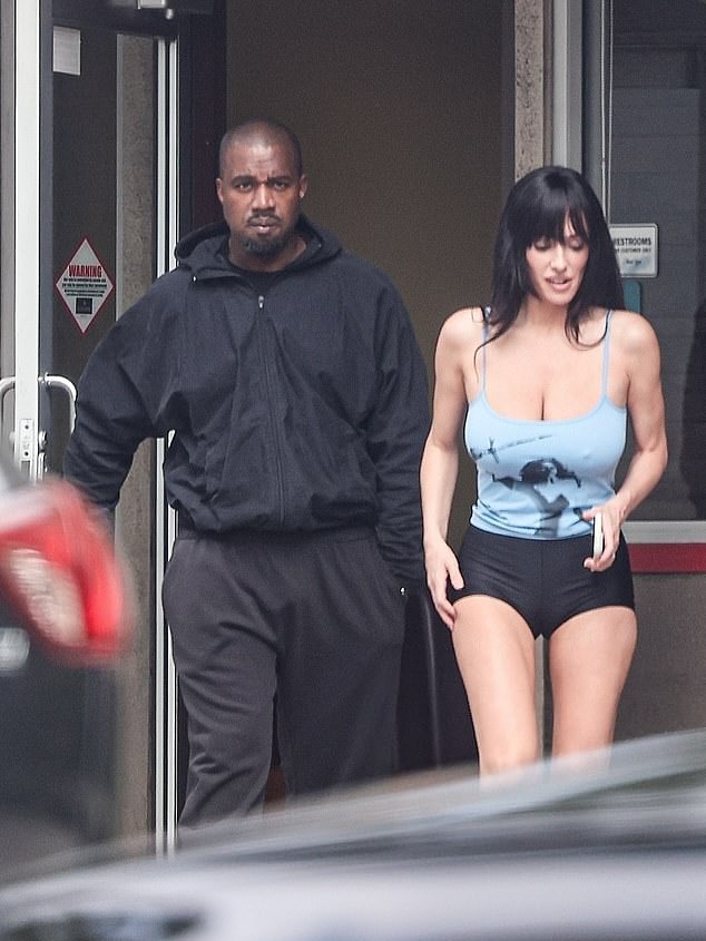 Ye and Bianca seen leaving Denny’s after they had lunch and headed to a movie together on Thursd-5.jpg