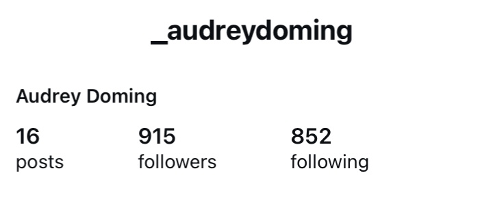 Audrey (_audreydoming)