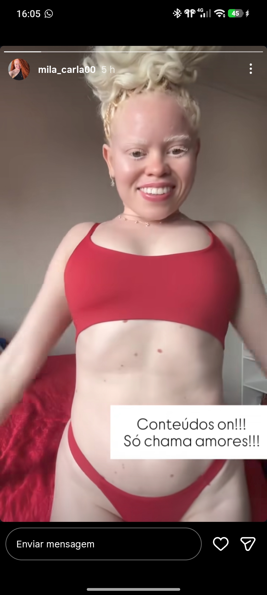 Tem alguma coisa dessa
