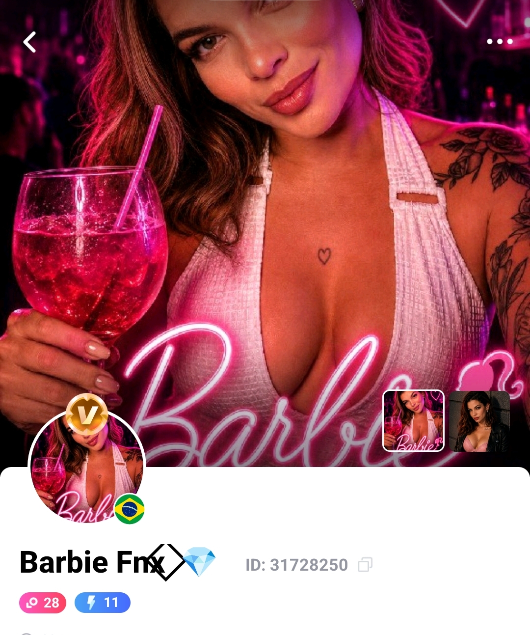 Barbie Fnx⃟  💎 ID:31728250