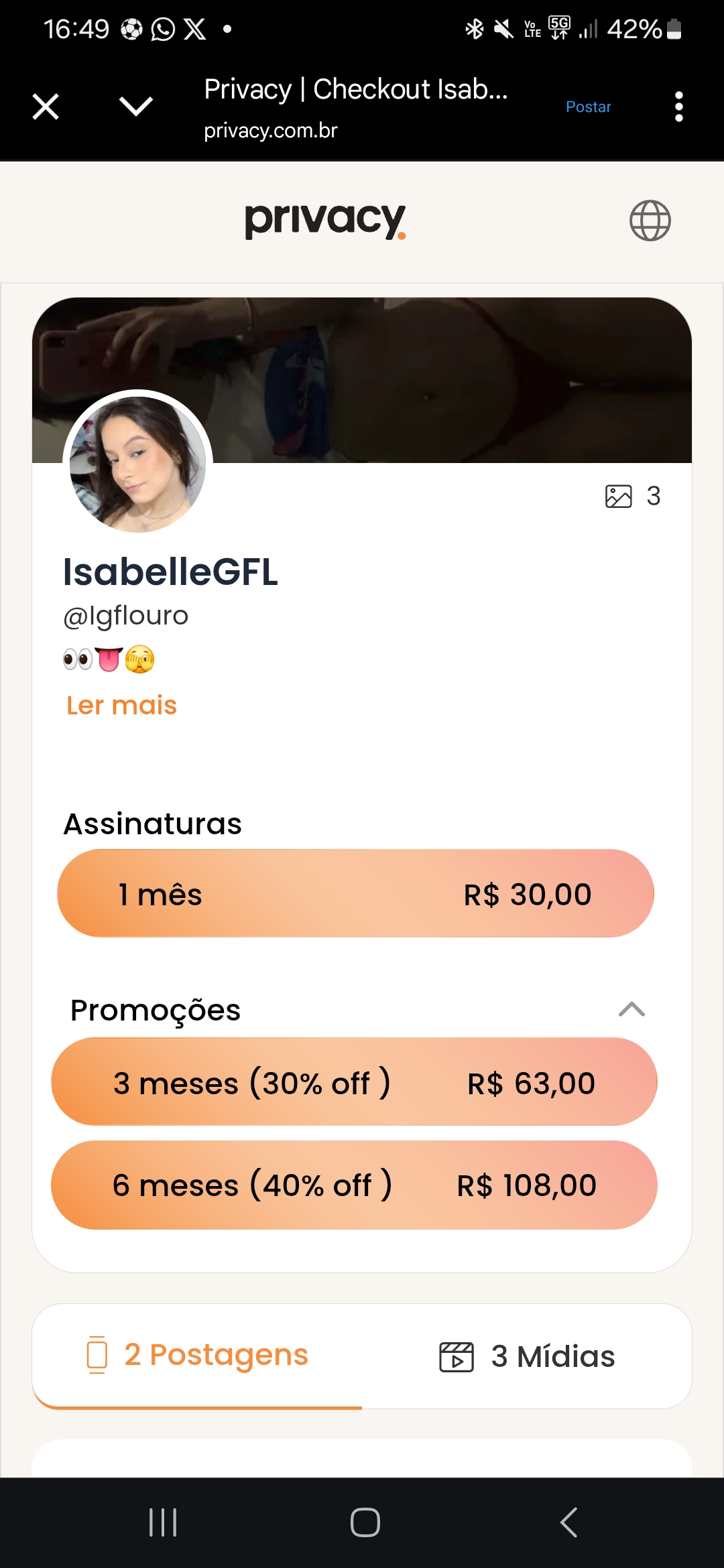 Isabelle GFL
