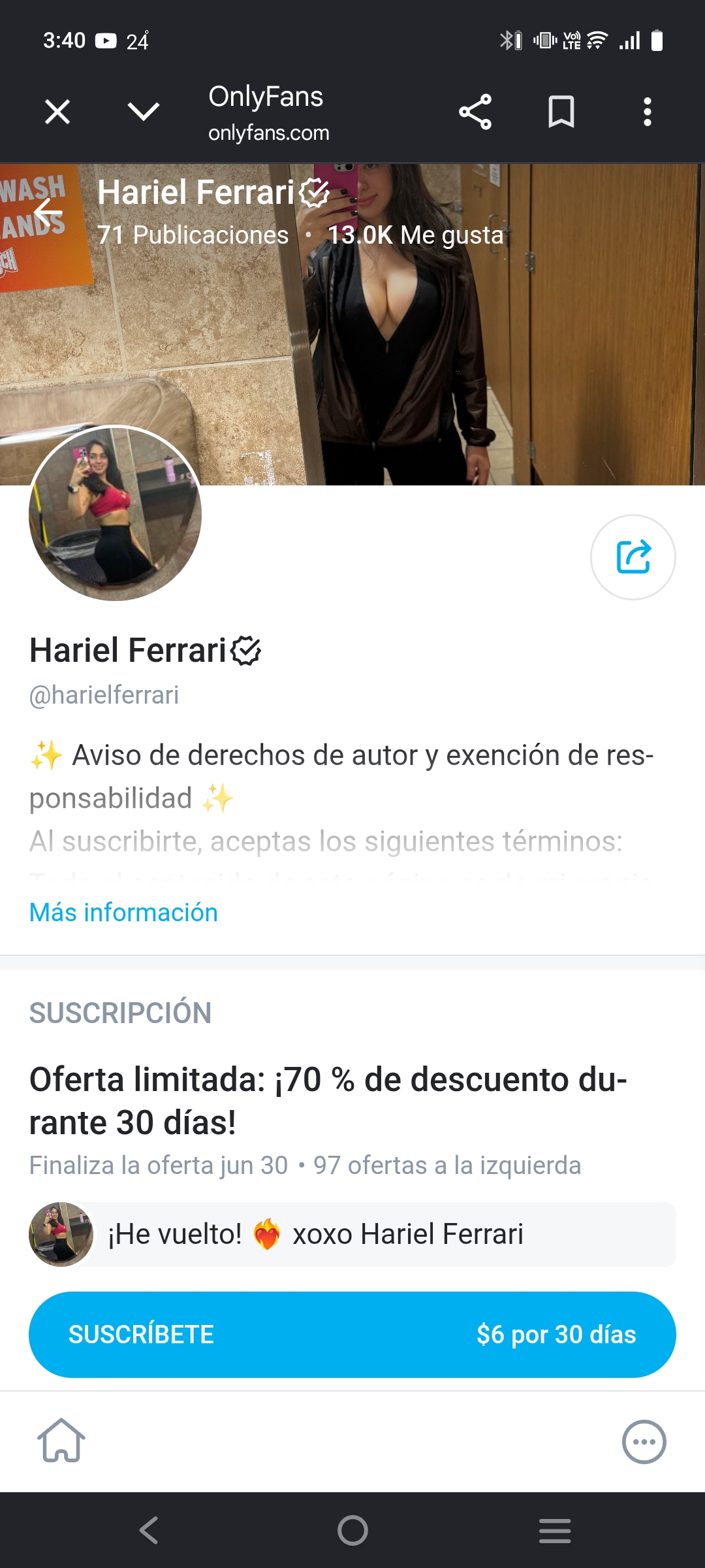 Hariel Ferrari [Underage posts will result in a ban]