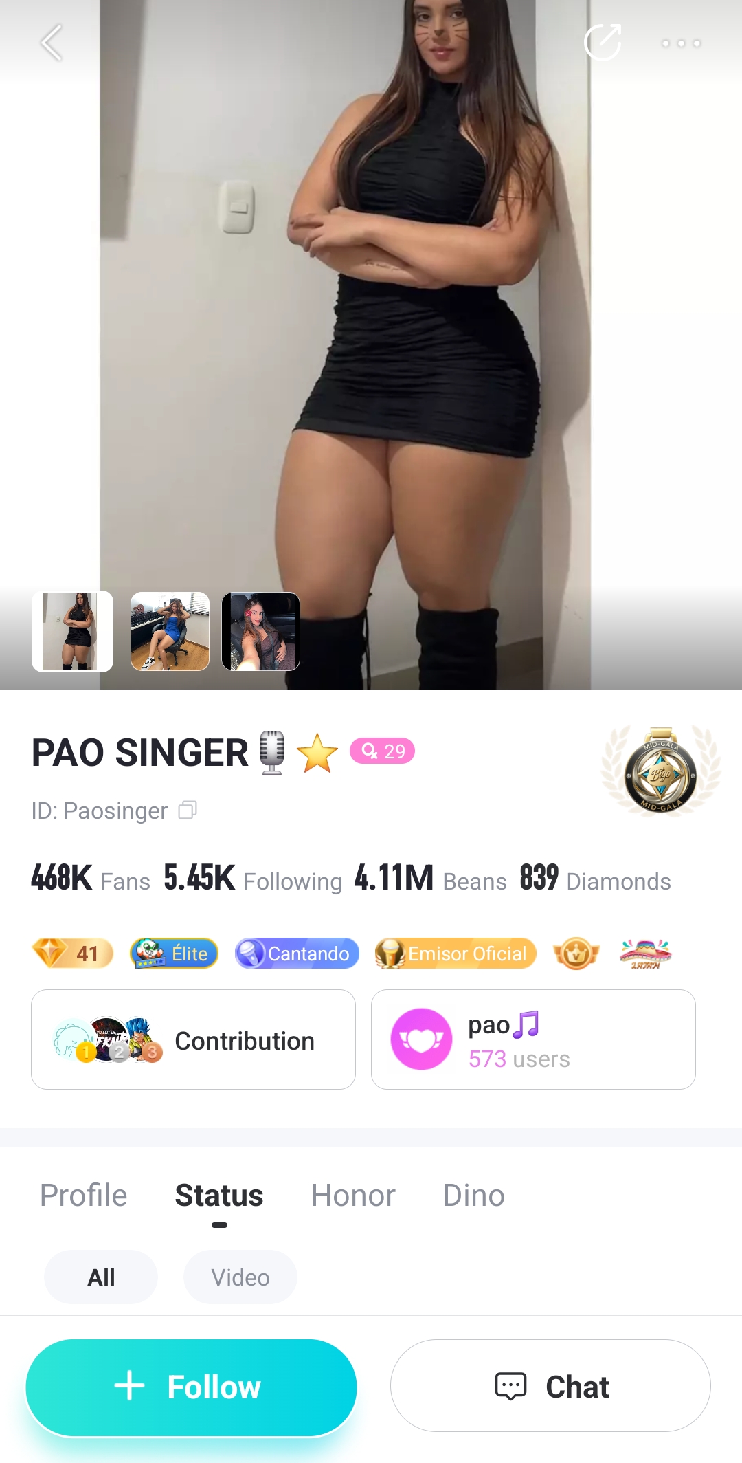 PAO SINGER 🎙⭐️ paosinger