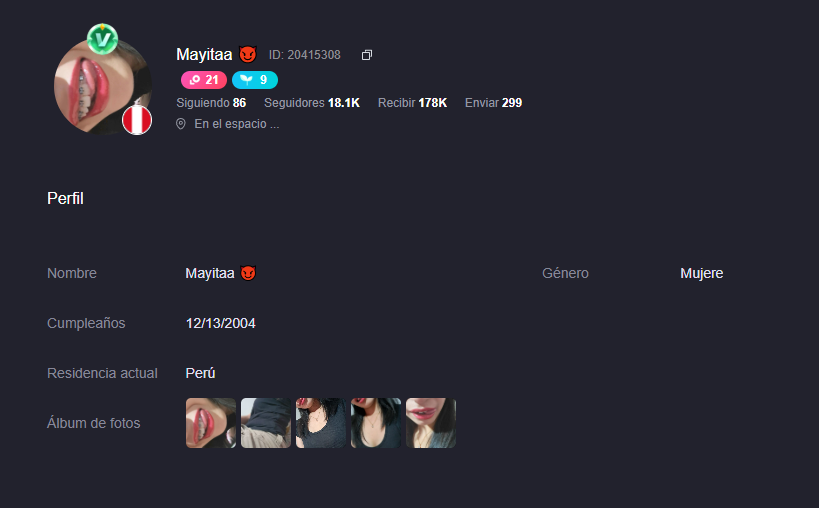 MAYITAA BC ID: 20415308